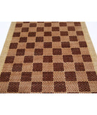 Modcar 5'4'' X 6'8'' Hand-Knotted Wool Rug 5'4'' x 6'8'' (160 X 200) / Beige / N/A