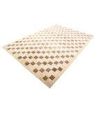 Modcar 6'9'' X 9'7'' Hand-Knotted Wool Rug 6'9'' x 9'7'' (203 X 288) / Beige / N/A