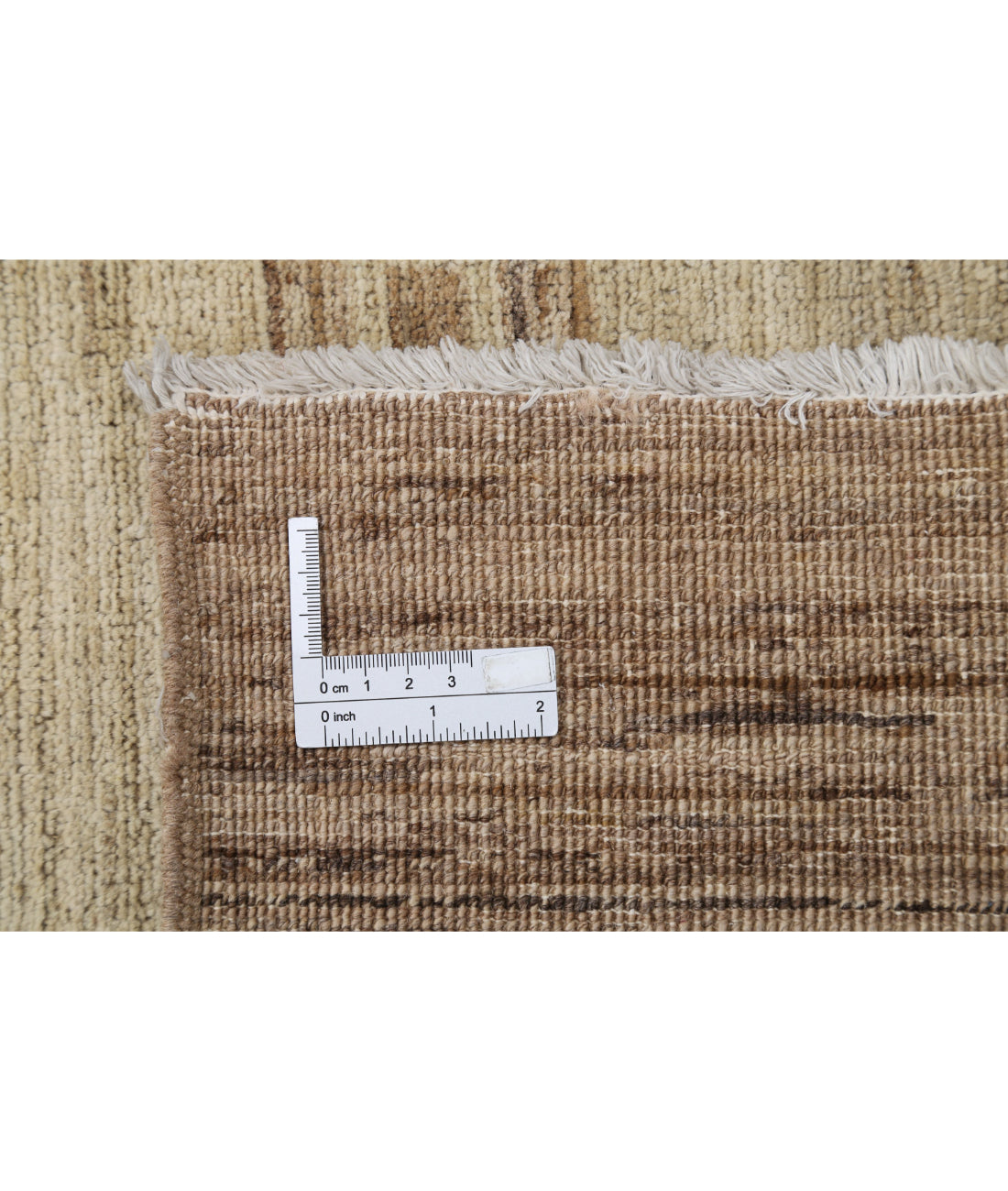 Modcar 8'9'' X 12'1'' Hand-Knotted Wool Rug 8'9'' x 12'1'' (263 X 363) / Beige / N/A