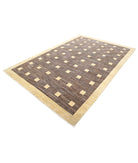 Modcar 6'6'' X 9'11'' Hand-Knotted Wool Rug 6'6'' x 9'11'' (195 X 298) / Multi / N/A