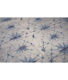 Flare 7' 11" X 9' 8" Hand-Knotted Wool-Silk Rug 7' 11" X 9' 8" (241 X 295) / Blue / Grey