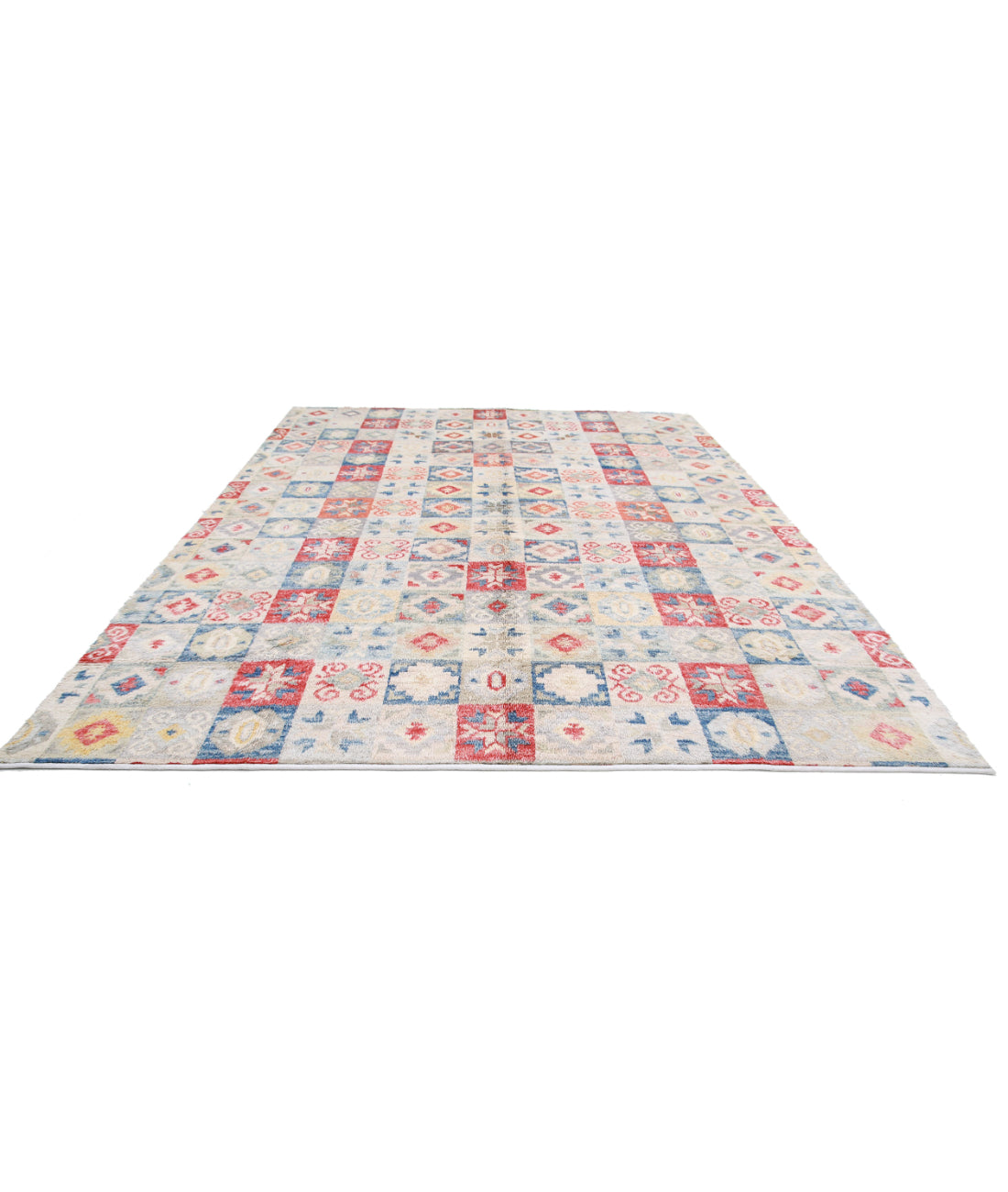 Moroccan 10'7'' X 13'11'' Hand-Knotted Wool Rug 10'7'' x 13'11'' (318 X 418) / Multi / Multi