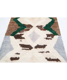 Moroccan 4'1'' X 6'0'' Hand-Knotted Wool Rug 4'1'' x 6'0'' (123 X 180) / Multi / Multi