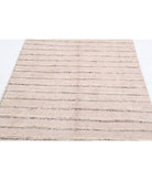 Moroccan 4'2'' X 6'0'' Hand-Knotted Wool Rug 4'2'' x 6'0'' (125 X 180) / Taupe / Brown