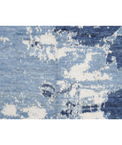 Moroccan 8'0'' X 9'3'' Hand-Knotted Wool Rug 8'0'' x 9'3'' (240 X 278) / Blue / N/A