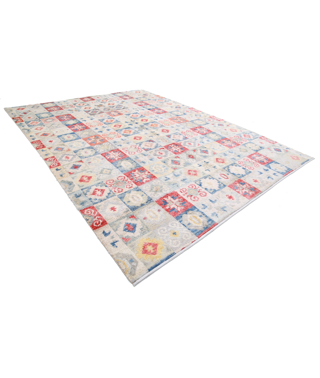 Moroccan 10'7'' X 13'11'' Hand-Knotted Wool Rug 10'7'' x 13'11'' (318 X 418) / Multi / Multi