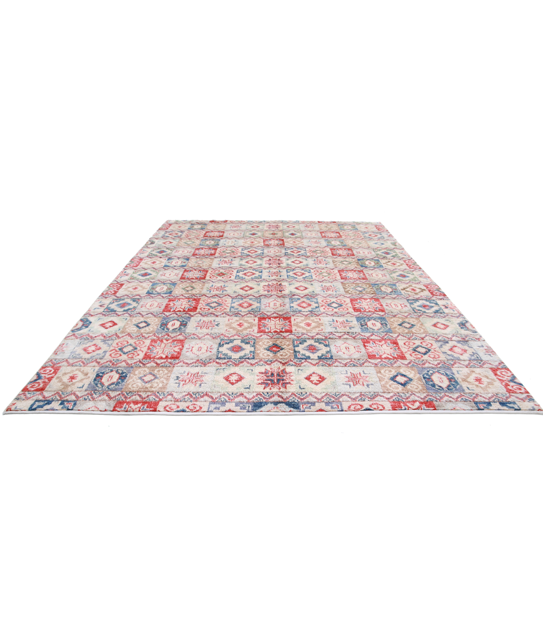 Moroccan 10'8'' X 13'10'' Hand-Knotted Wool Rug 10'8'' x 13'10'' (320 X 415) / Multi / Multi