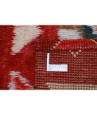 Moroccan 10'6'' X 13'9'' Hand-Knotted Wool Rug 10'6'' x 13'9'' (315 X 413) / Red / Ivory