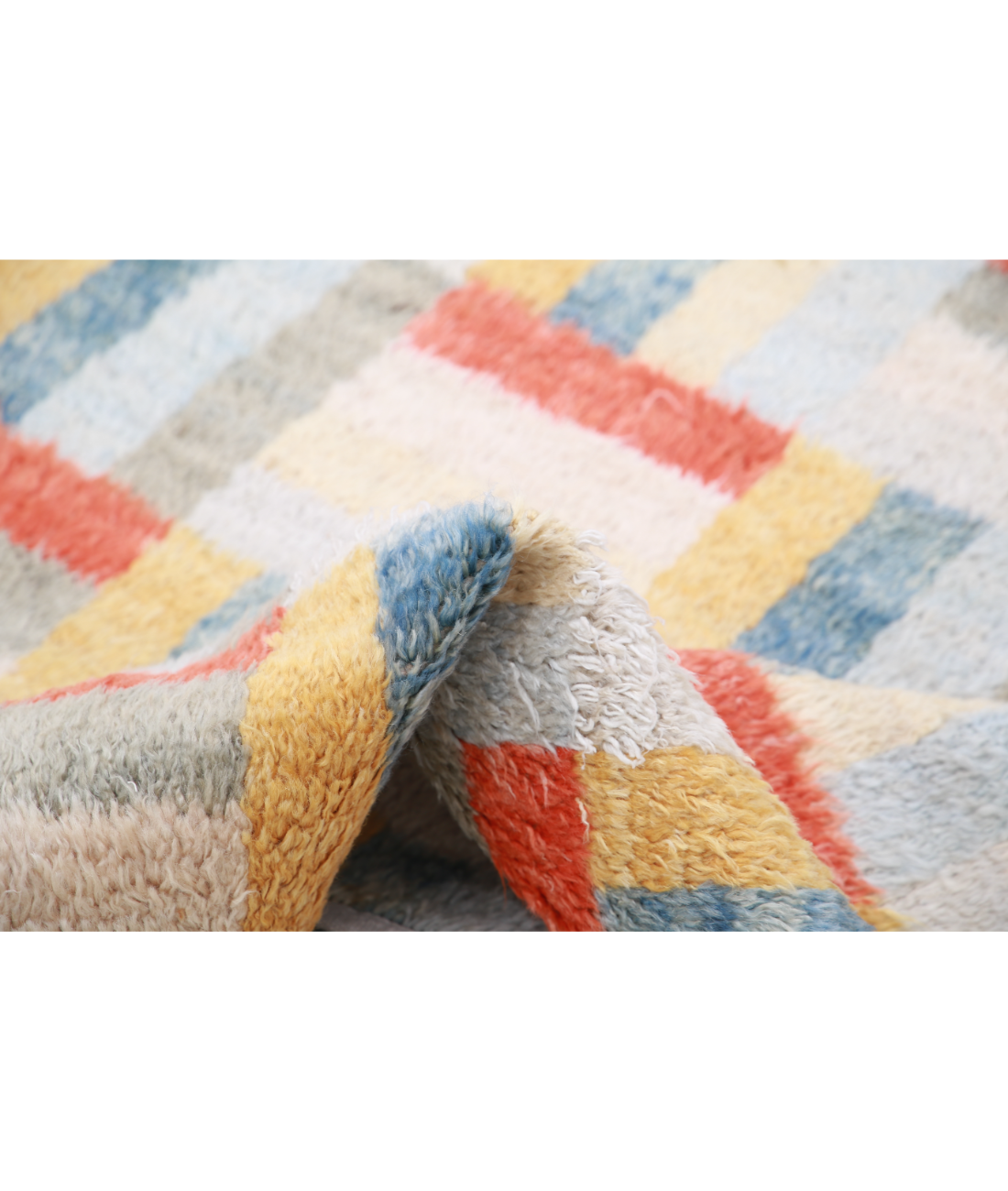 Moroccan 9'1'' X 12'2'' Hand-Knotted Wool Rug 9'1'' x 12'2'' (273 X 365) / Multi / Multi