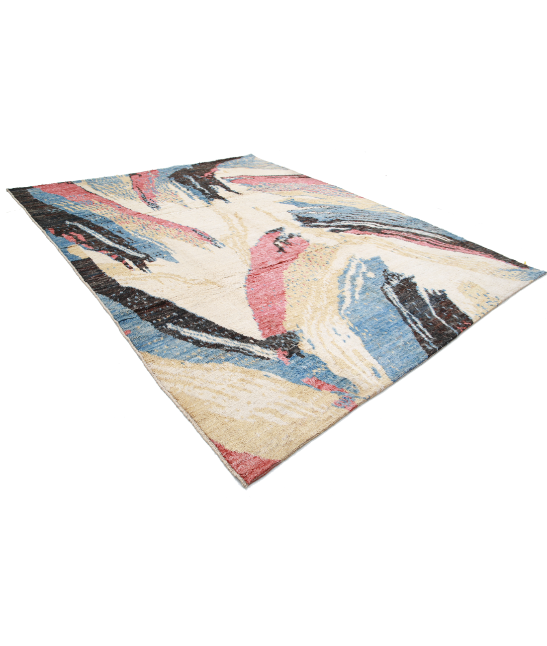 Moroccan 10'0'' X 12'6'' Hand-Knotted Wool Rug 10'0'' x 12'6'' (300 X 375) / Multi / Multi