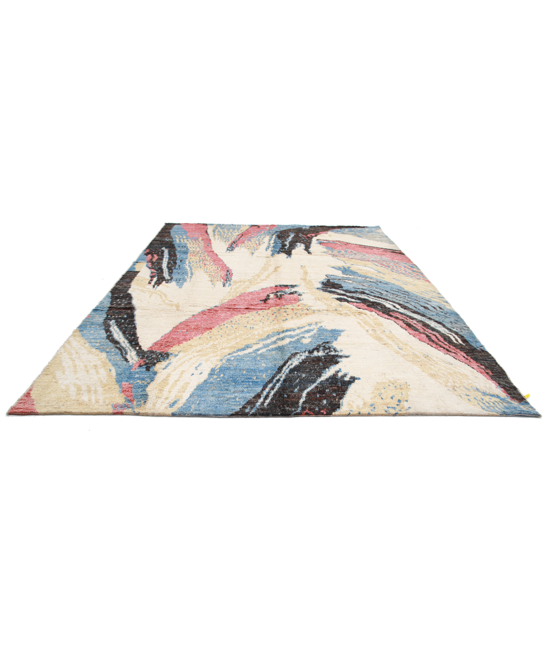 Moroccan 10'0'' X 12'6'' Hand-Knotted Wool Rug 10'0'' x 12'6'' (300 X 375) / Multi / Multi
