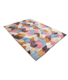 Moroccan 6'7'' X 9'3'' Hand-Knotted Wool Rug 6'7'' x 9'3'' (198 X 278) / Multi / Multi