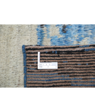 Moroccan 6'3'' X 9'8'' Hand-Knotted Wool Rug 6'3'' x 9'8'' (188 X 290) / Blue / Blue