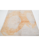 Moroccan 5'1'' X 7'5'' Hand-Knotted Wool Rug 5'1'' x 7'5'' (153 X 223) / Grey / Gold