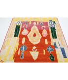 Moroccan 5'3'' X 6'11'' Hand-Knotted Wool Rug 5'3'' x 6'11'' (158 X 208) / Multi / Multi