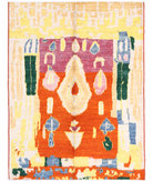 Moroccan 5'3'' X 6'11'' Hand-Knotted Wool Rug 5'3'' x 6'11'' (158 X 208) / Multi / Multi