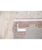 Moroccan 8'2'' X 10'0'' Hand-Knotted Wool Rug 8'2'' x 10'0'' (245 X 300) / Grey / Rust