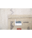 Moroccan 8'6'' X 9'9'' Hand-Knotted Wool Rug 8'6'' x 9'9'' (255 X 293) / Ivory / Red