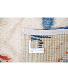 Moroccan 3'11'' X 6'1'' Hand-Knotted Wool Rug 3'11'' x 6'1'' (118 X 183) / Ivory / Red