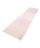 Moroccan 2'11'' X 11'3'' Hand-Knotted Wool Rug 2'11'' x 11'3'' (88 X 338) / Ivory / Red