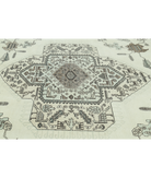 Moroccan 14'11'' X 16'1'' Hand-Knotted Wool Rug 14'11'' x 16'1'' (448 X 483) / Ivory / Grey