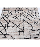 Hand Knotted Moroccan Wool Rug 4' 0" X 6' 0" 4' 0" X 6' 0" (122 X 183) / Brown / Brown