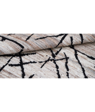 Hand Knotted Moroccan Wool Rug 4' 0" X 6' 0" 4' 0" X 6' 0" (122 X 183) / Brown / Brown
