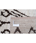 Hand Knotted Moroccan Wool Rug 2' 11" X 9' 9" 2' 11" X 9' 9" (89 X 297) / Ivory / Ivory