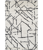 Hand Knotted Moroccan Wool Rug 5' 10" X 9' 4" 5' 10" X 9' 4" (178 X 284) / Ivory / Ivory