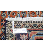 Moud 3'7'' X 4'10'' Hand-Knotted Wool Rug 3'7'' x 4'10'' (108 X 145) / Brown / Blue