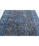 Vintage 6'5'' X 9'2'' Hand-Knotted Wool Rug 6'5'' x 9'2'' (193 X 275) / Blue / Blue