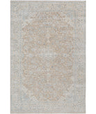 Nain 6'7'' X 10'1'' Hand-Knotted Wool Rug 6'7'' x 10'1'' (198 X 303) / Taupe / Ivory