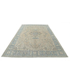 Nain 7'8'' X 11'2'' Hand-Knotted Wool Rug 7'8'' x 11'2'' (230 X 335) / Taupe / Blue