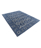 Onyx 7'8'' X 9'7'' Hand-Knotted Wool Rug 7'8'' x 9'7'' (230 X 288) / Grey / Grey