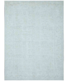 Hand Knotted Oushak Wool Rug 8' 10" X 11' 9" 8' 10" X 11' 9" (269 X 358) / Ivory / Taupe