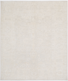 Hand Knotted Oushak Wool Rug 8' 3" X 9' 8" 8' 3" X 9' 8" (251 X 295) / Grey / Ivory