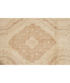 Oushak 12' 0" X 14' 0" Hand-Knotted Wool Rug 12' 0" X 14' 0" (366 X 427) / Ivory / Brown