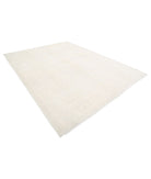 Oushak 8'8'' X 11'3'' Hand-Knotted Wool Rug 8'8'' x 11'3'' (260 X 338) / Ivory / Taupe