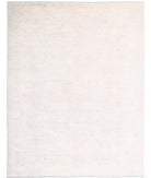 Oushak 9'1'' X 11'6'' Hand-Knotted Wool Rug 9'1'' x 11'6'' (273 X 345) / Ivory / Taupe