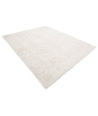 Oushak 8'1'' X 9'10'' Hand-Knotted Wool Rug 8'1'' x 9'10'' (243 X 295) / Ivory / Taupe