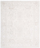 Oushak 8'1'' X 9'10'' Hand-Knotted Wool Rug 8'1'' x 9'10'' (243 X 295) / Ivory / Taupe