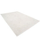 Oushak 8'5'' X 11'11'' Hand-Knotted Wool Rug 8'5'' x 11'11'' (253 X 358) / Ivory / Taupe