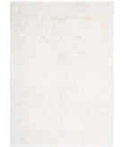 Oushak 8'5'' X 11'11'' Hand-Knotted Wool Rug 8'5'' x 11'11'' (253 X 358) / Ivory / Taupe