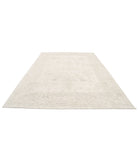 Oushak 8'8'' X 11'8'' Hand-Knotted Wool Rug 8'8'' x 11'8'' (260 X 350) / Ivory / Taupe