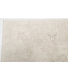 Oushak 8'8'' X 11'8'' Hand-Knotted Wool Rug 8'8'' x 11'8'' (260 X 350) / Ivory / Taupe