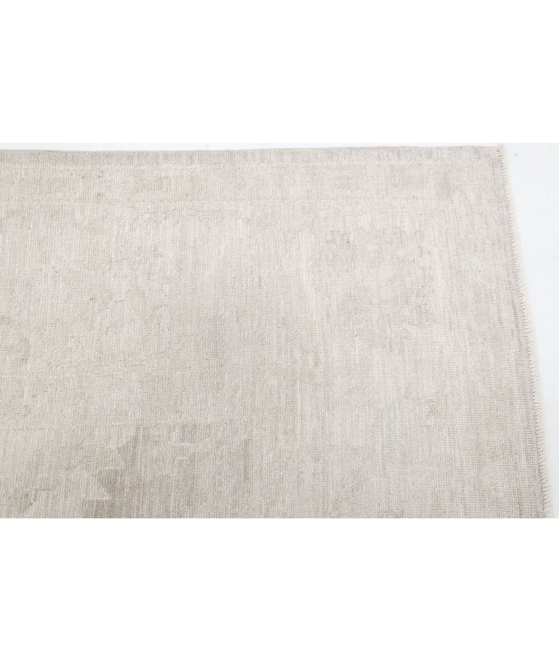 Oushak 9'11'' X 13'6'' Hand-Knotted Wool Rug 9'11'' x 13'6'' (298 X 405) / Taupe / Ivory