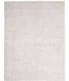 Oushak 11'4'' X 15'3'' Hand-Knotted Wool Rug 11'4'' x 15'3'' (340 X 458) / Blue / Teal