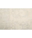 Oushak 9'11'' X 13'1'' Hand-Knotted Wool Rug 9'11'' x 13'1'' (298 X 393) / Ivory / Grey