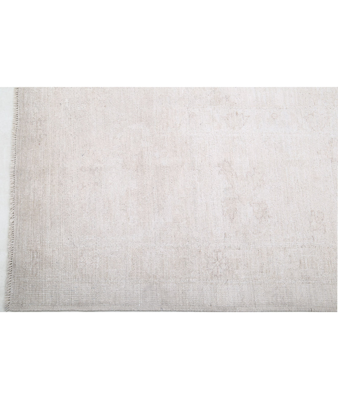 Oushak 10'4'' X 14'1'' Hand-Knotted Wool Rug 10'4'' x 14'1'' (310 X 423) / Ivory / Beige