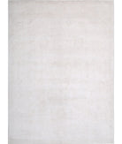 Oushak 10'4'' X 14'1'' Hand-Knotted Wool Rug 10'4'' x 14'1'' (310 X 423) / Ivory / Beige